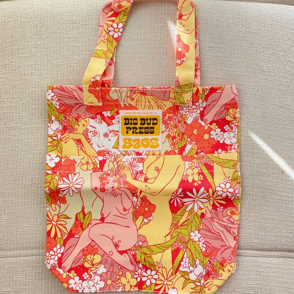 Big Bud Press RARE LIMITED EDITION & NWOT Spring Rapture Mini Tote